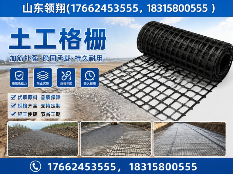 郑州土工格栅展示图